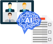 議事録自動生成のイメージ