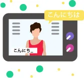 AI自動テロップ生成技術のイメージ